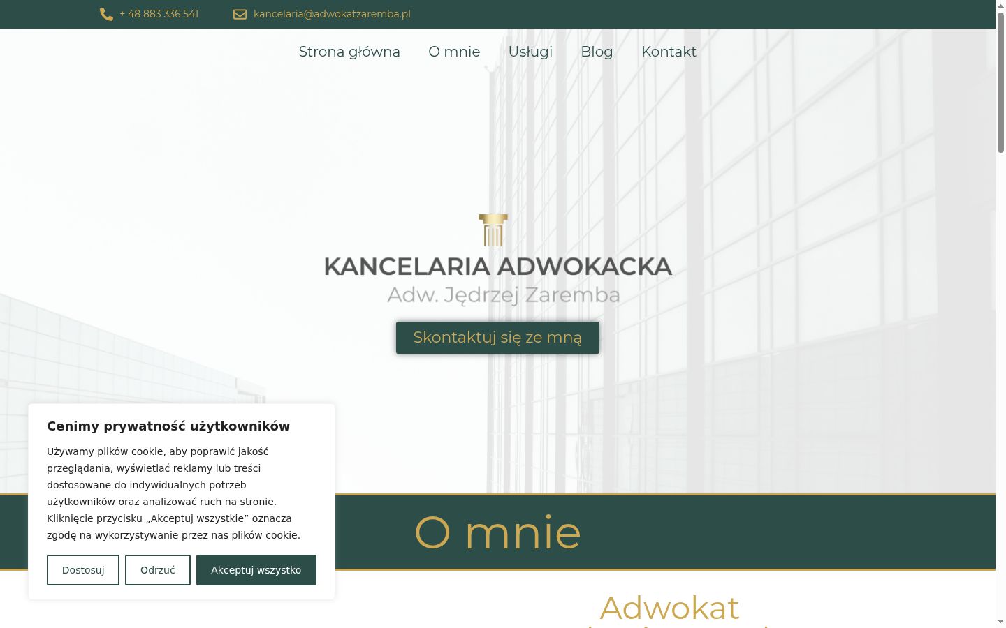 Képernyőkép a bármilyen interakció előtt megjelenő hozzájárulási bannerről