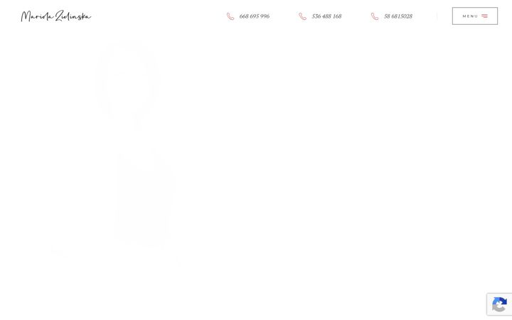 Screenshot of adwokatzielinska.com