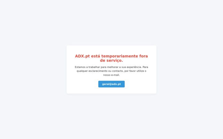 Screenshot von adx.pt