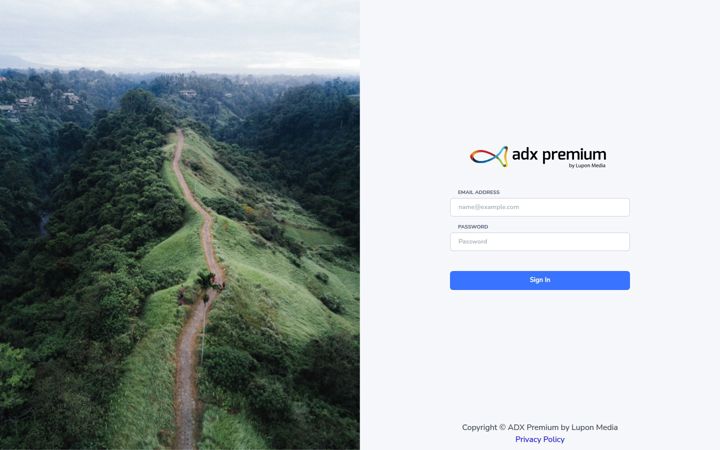 Screenshot of adxpremium.services