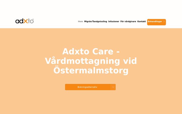 Captura de ecrã de adxtocare.com