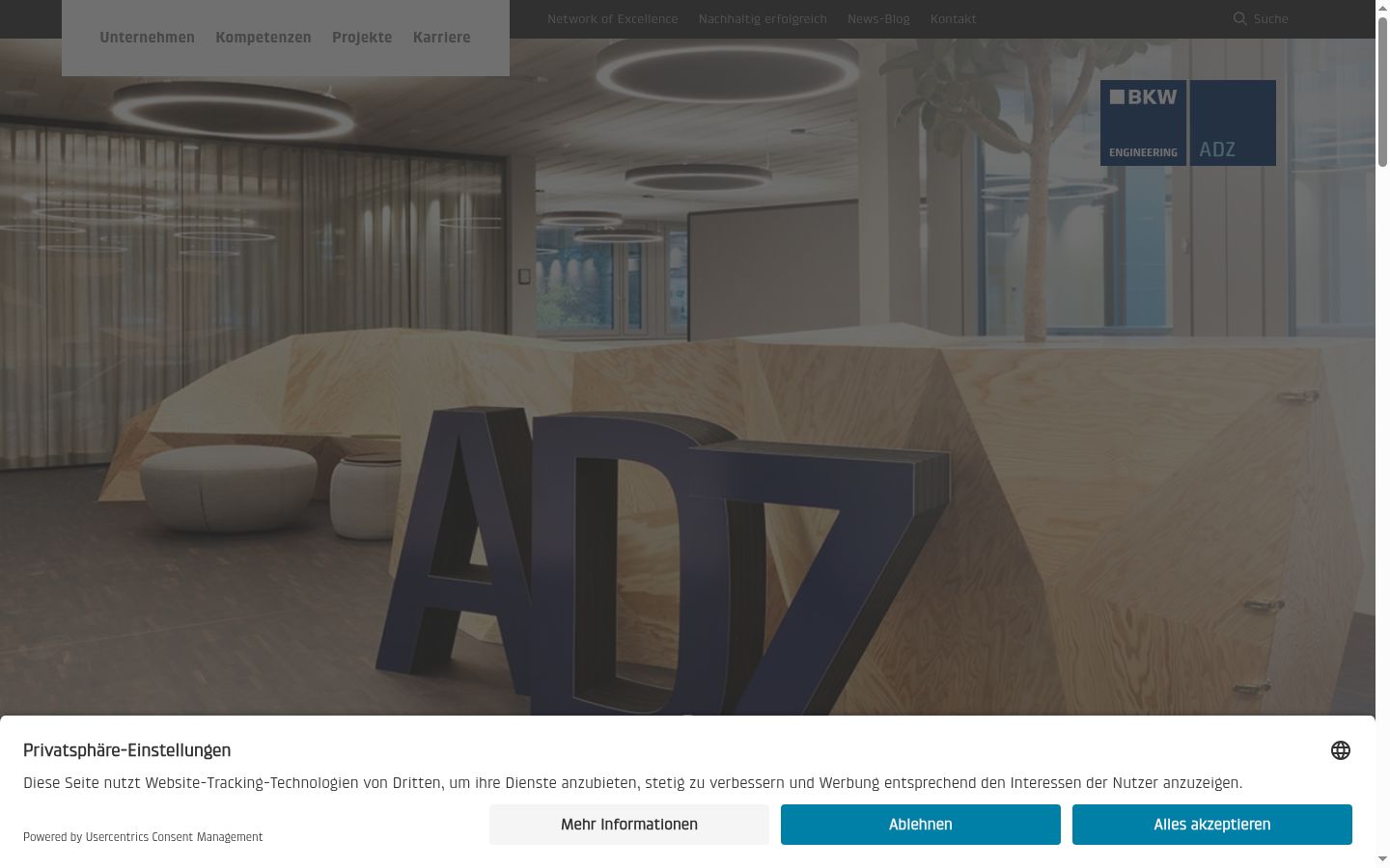 Screenshot tal-banner tal-kunsens muri qabel kwalunkwe interazzjoni