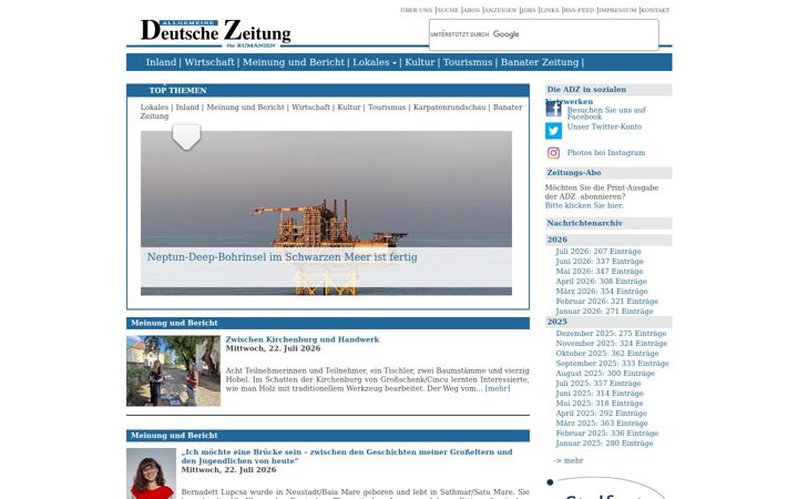 Screenshot of adz.ro