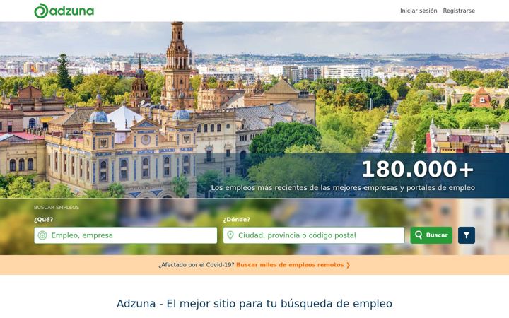 Screenshot of adzuna.es