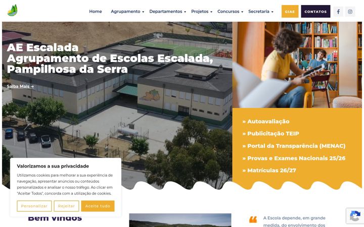Screenshot von ae-escalada.pt