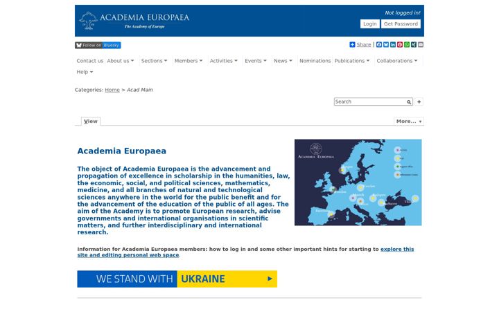 Screenshot of ae-info.org