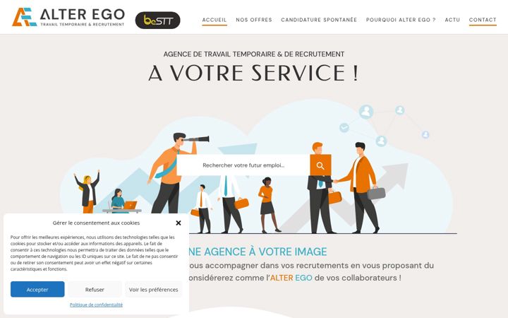 Screenshot of ae-rh.fr