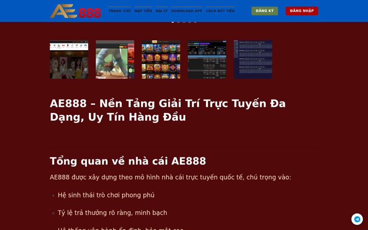 Screenshot of ae888tructuyen.top