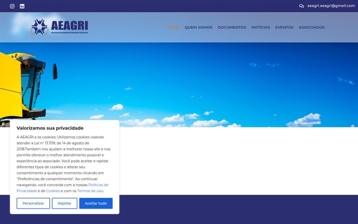 Ekrānuzņēmums no aeagri.org.br