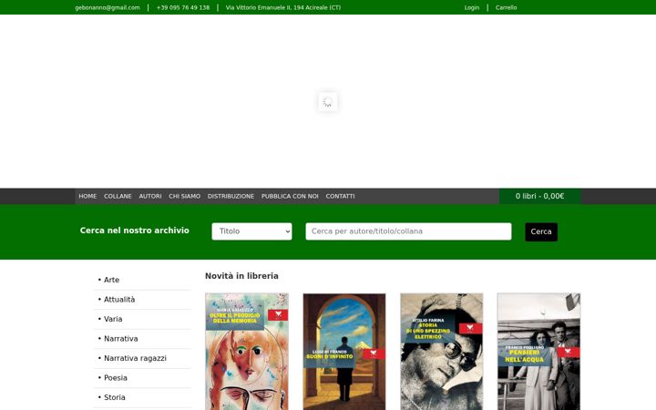 Screenshot of aebeditrice.com