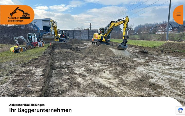 Screenshot of aebischer-bauleistungen.ch