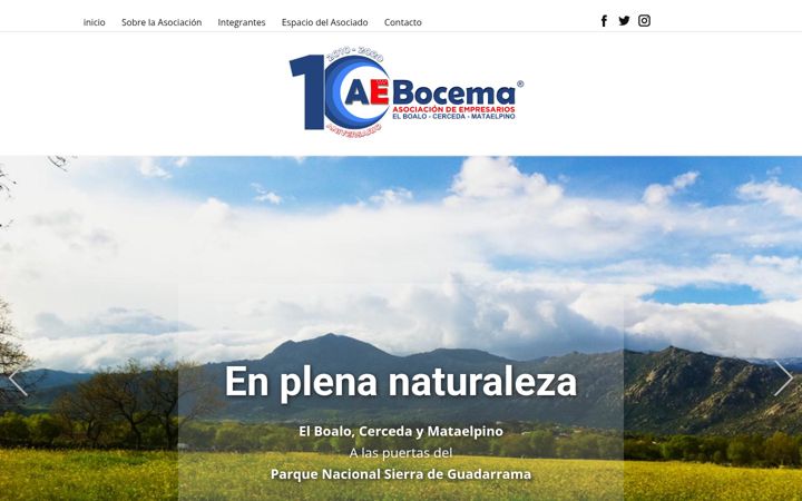 Screenshot of aebocema.com