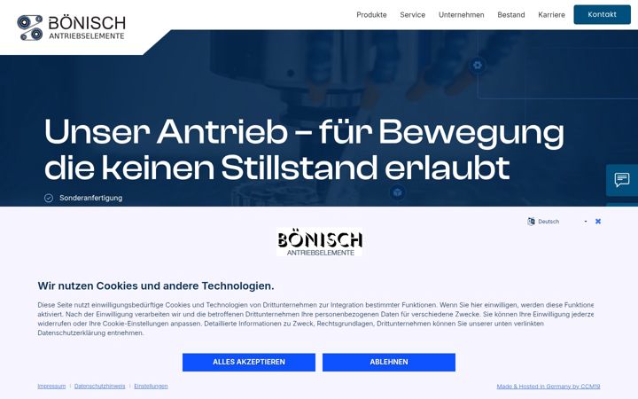 Screenshot of aeboenisch.de