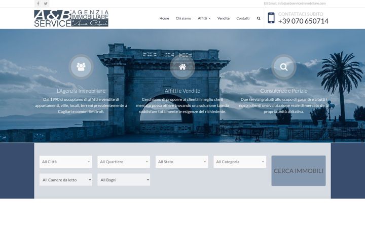 Skärmbild av aebserviceimmobiliare.com