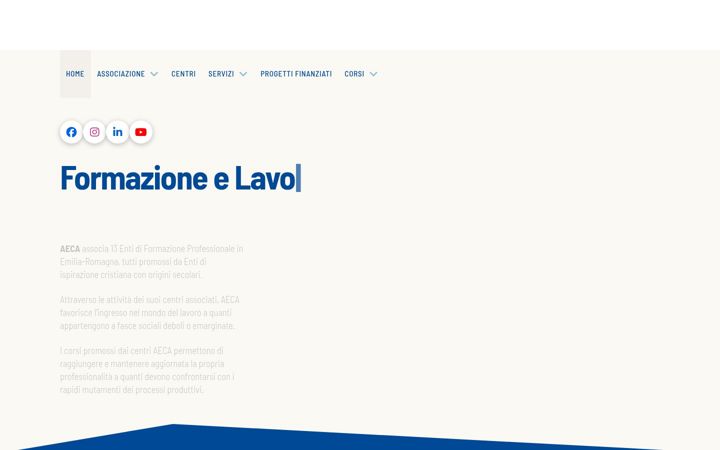 Screenshot of aeca.it
