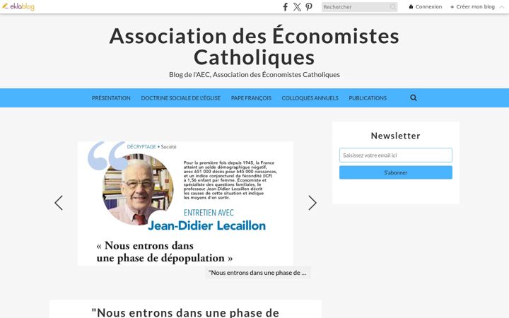 Screenshot van aecfrance.fr