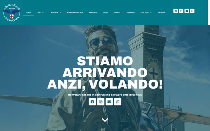 Screenshot of aecgenova.it