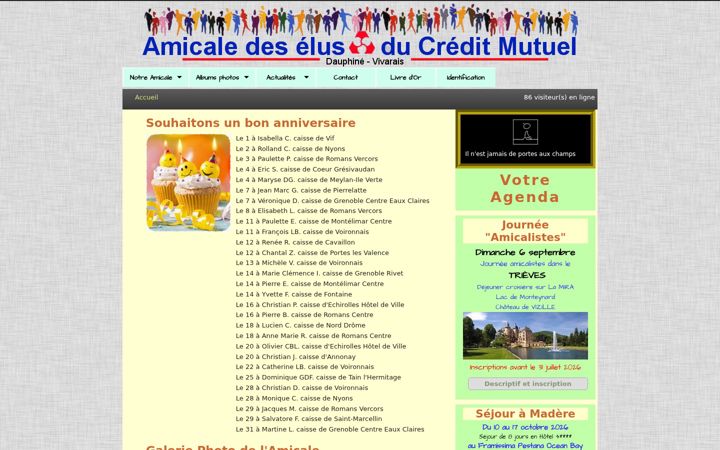 Screenshot of aecmdv.fr