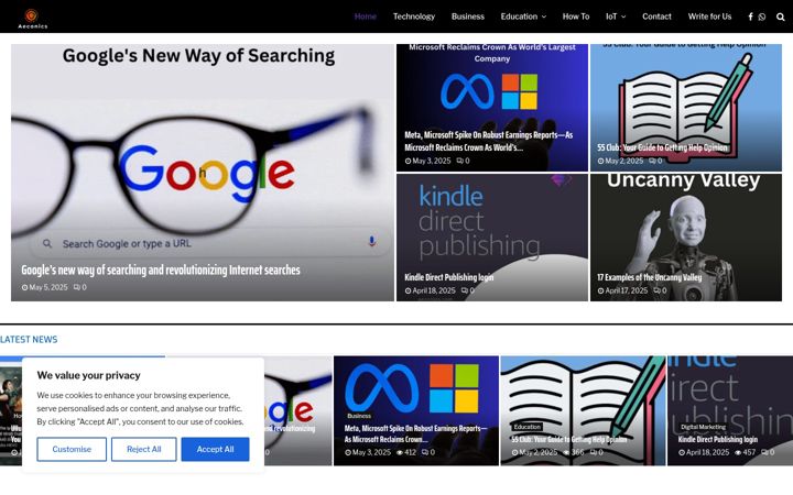 Screenshot of aeconics.com