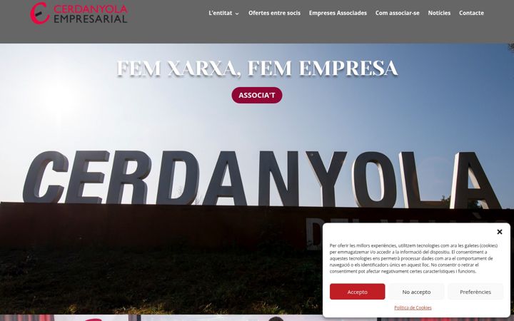 Ekraanipilt saidist aecv.cat