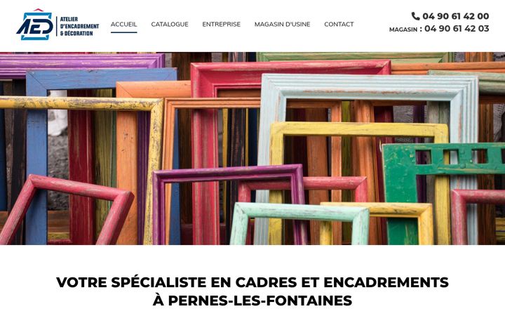 Screenshot of aed-cadres.fr