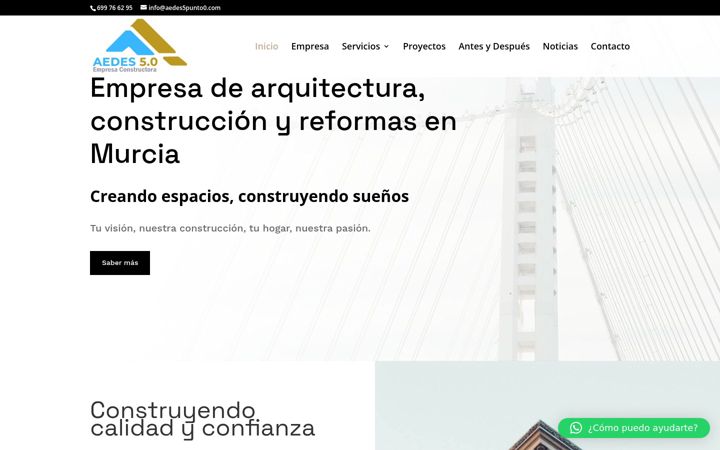 Screenshot of aedes5punto0.com