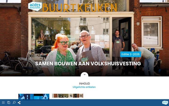 Screenshot of aedesmagazine.nl