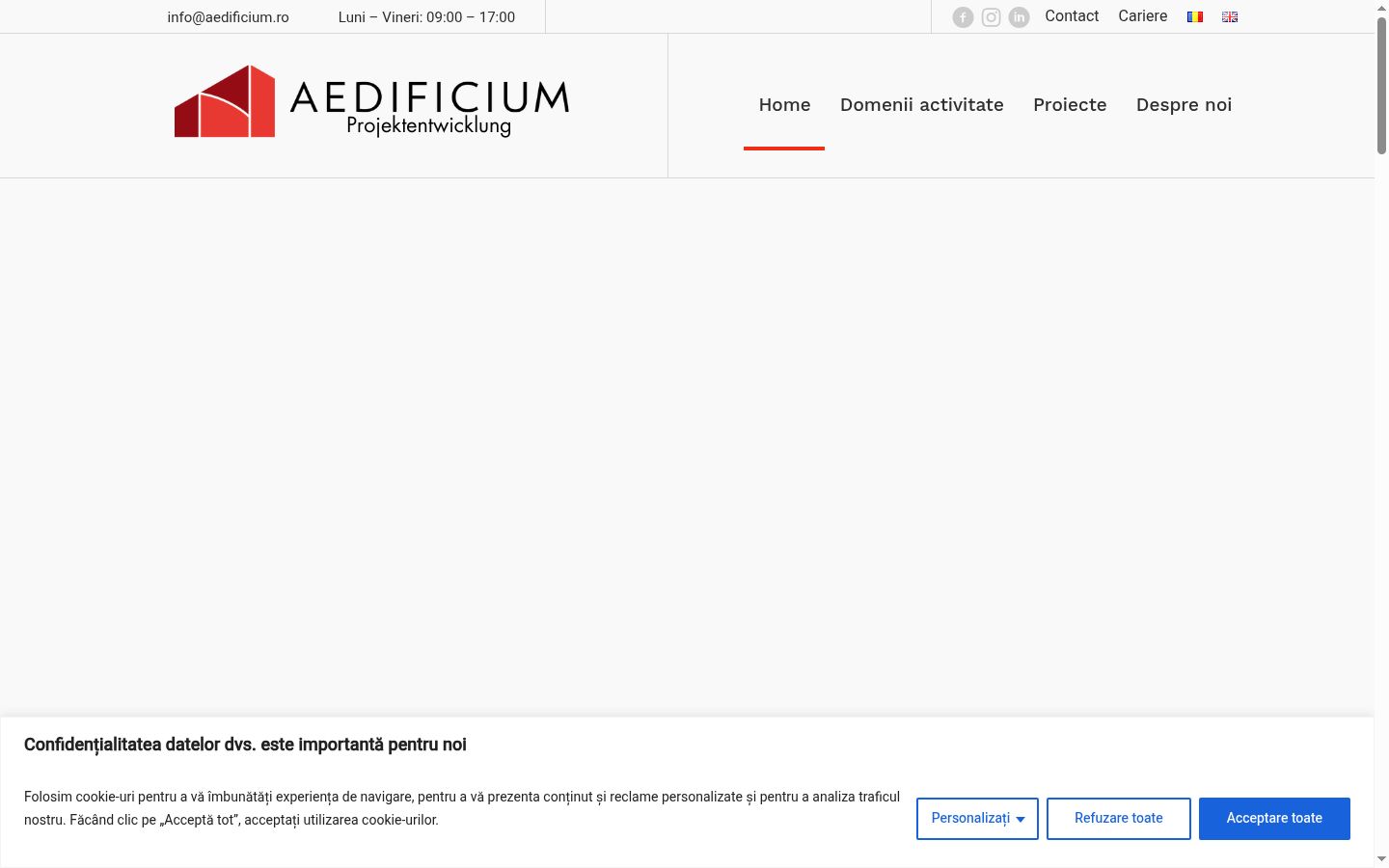 Sutikimo reklamjuostės, rodytos prieš bet kokią sąveiką, ekrano kopija