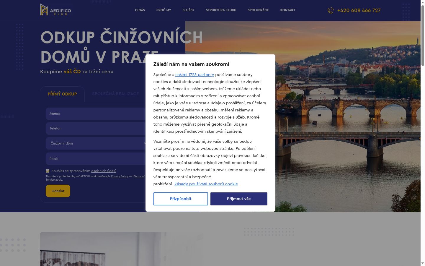 Captură de ecran a bannerului de consimțământ afișat înainte de orice interacțiune