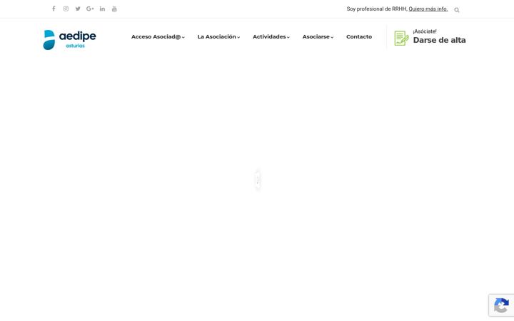 Screenshot of aedipeasturias.es
