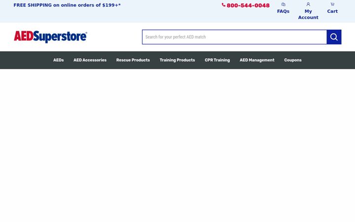Screenshot of aedsuperstoreblog.com