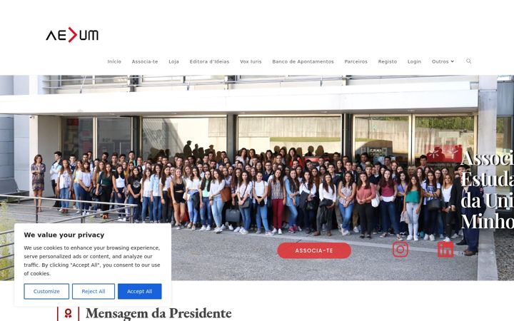 Screenshot of aedum.com
