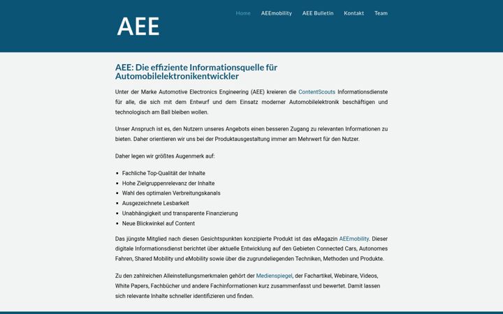 Ekrānuzņēmums no aee.info