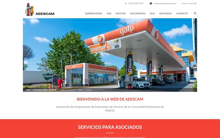 Screenshot of aeescam.com
