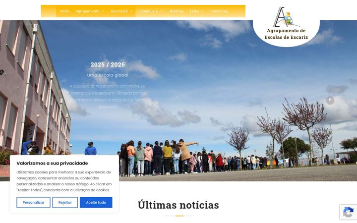 Screenshot of aeescariz.com
