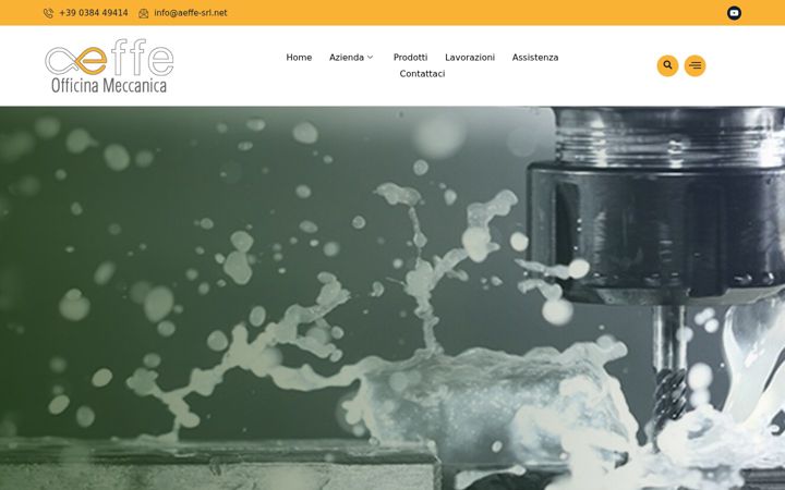Zrzut ekranu aeffe-srl.net