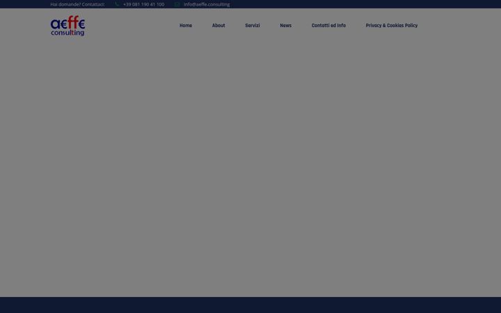 Screenshot of aeffe.consulting