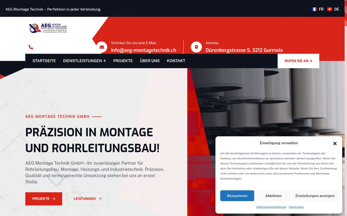 Screenshot tal-banner tal-kunsens muri qabel kwalunkwe interazzjoni