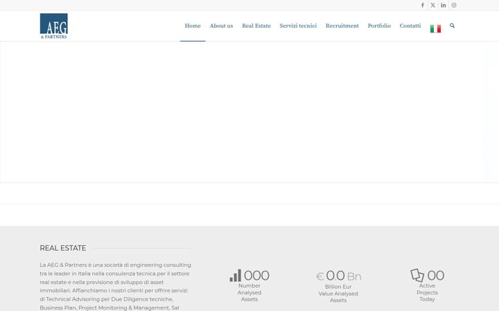 Skærmbillede af aeg-partners.com