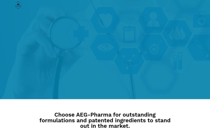 Screenshot ta' aeg-pharma.com