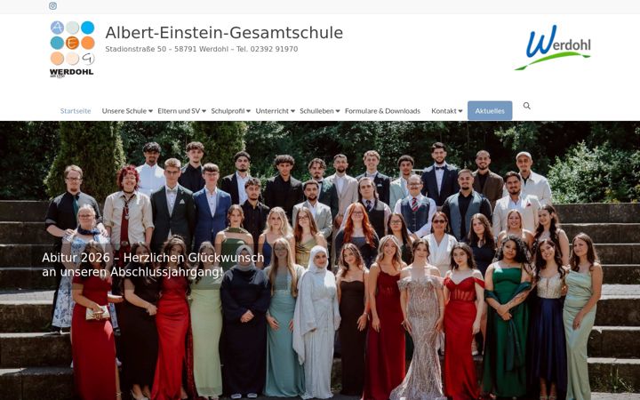 Screenshot of aeg-werdohl.de