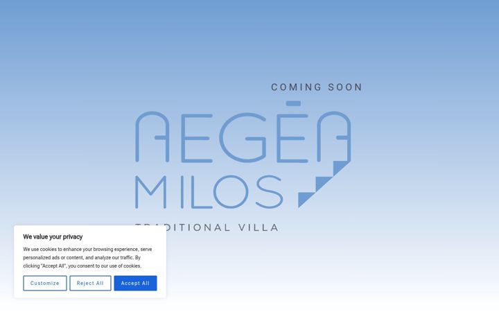 Screenshot of aegeamilos.gr