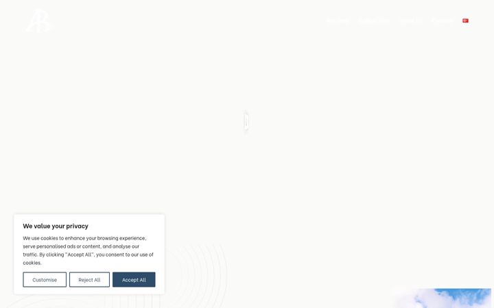Screenshot ta' aegean-bridge.com
