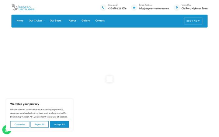 Captura de ecrã de aegean-ventures.com