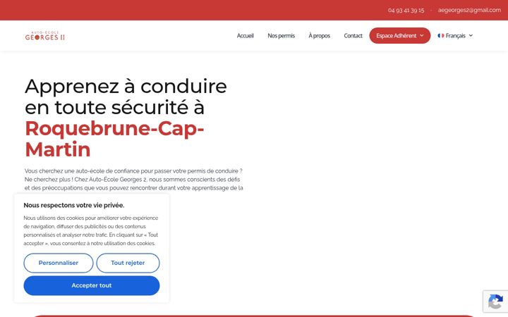 Zrzut ekranu aegeorges2.com