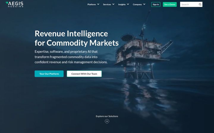 Zrzut ekranu aegis-hedging.com