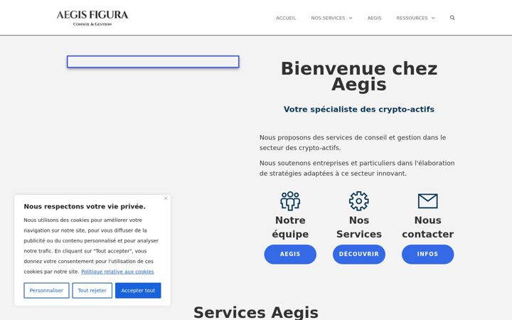 Screenshot di aegisfigura.fr