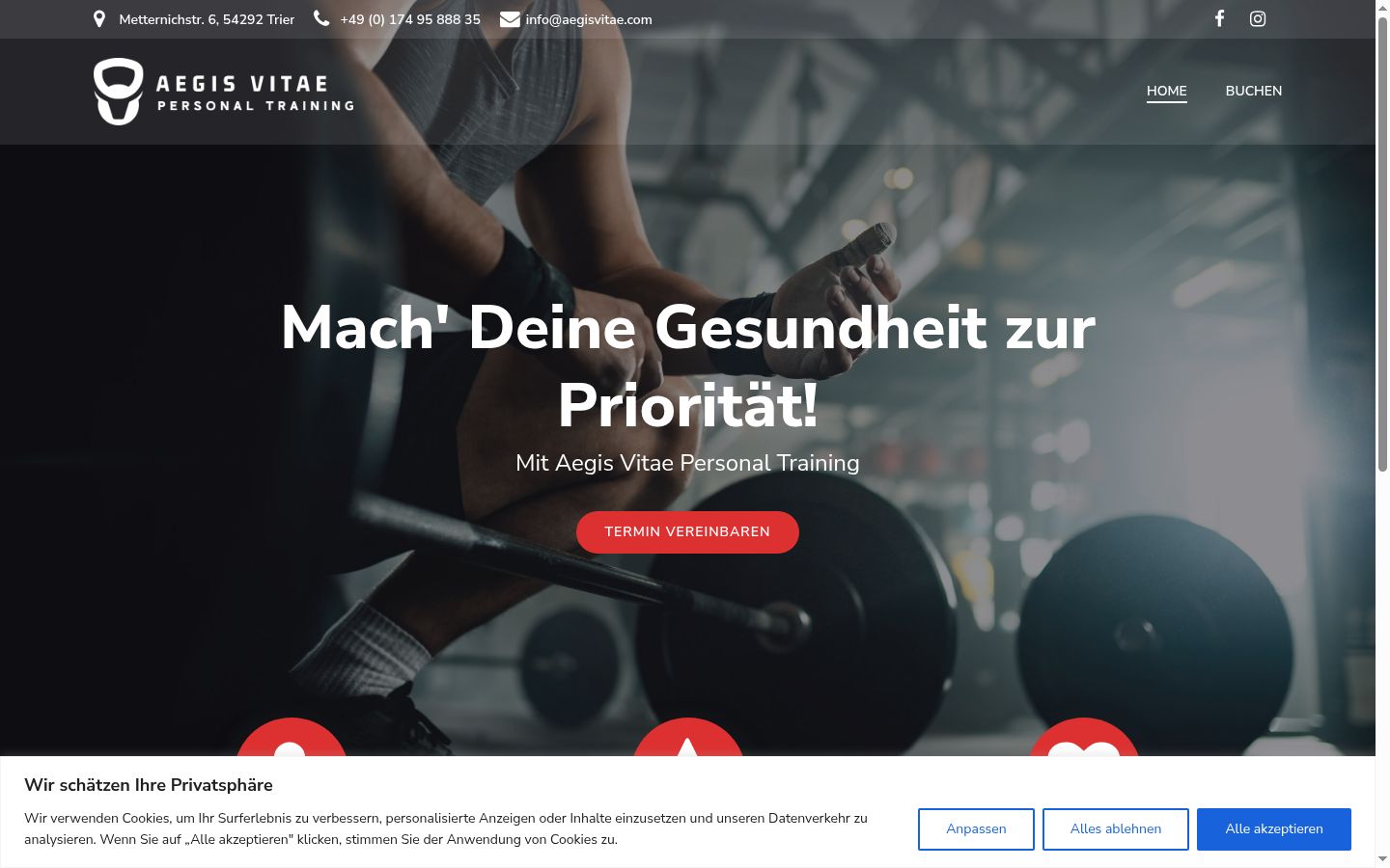 Sutikimo reklamjuostės, rodytos prieš bet kokią sąveiką, ekrano kopija