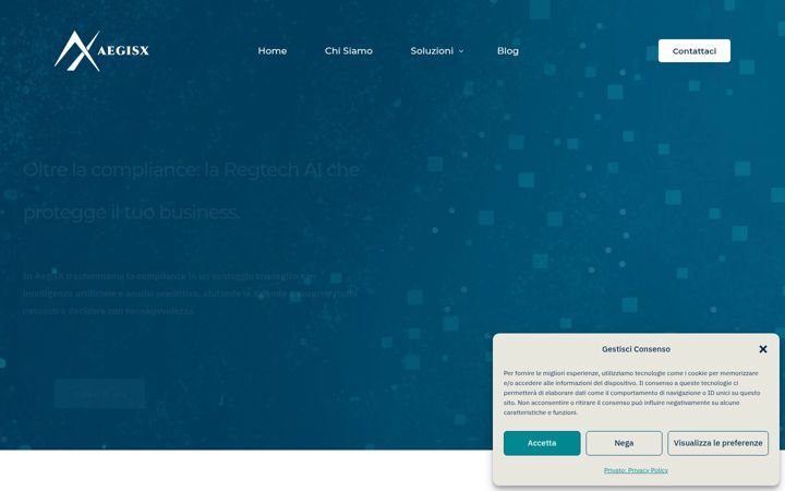 Screenshot of aegisx.ai