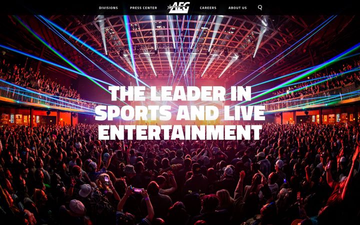 Screenshot of aegworldwide.com